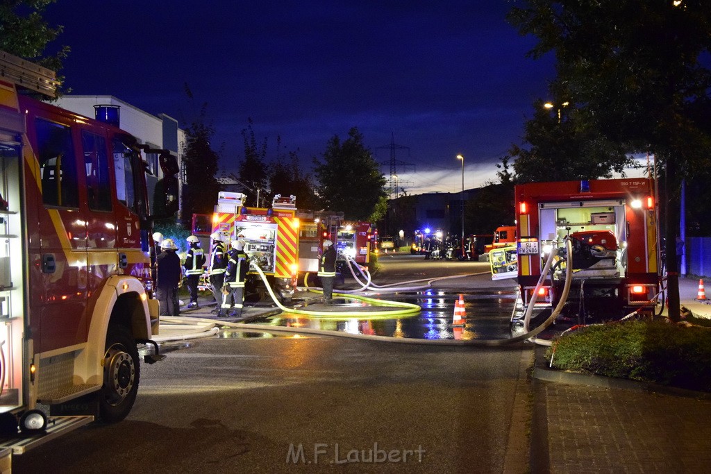 Grossbrand Halle Troisdorf Kriegsdorf Junkersring P499.JPG - Miklos Laubert